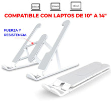 Cargar imagen en el visor de la galería, Soporte base plegable retractil para computador
